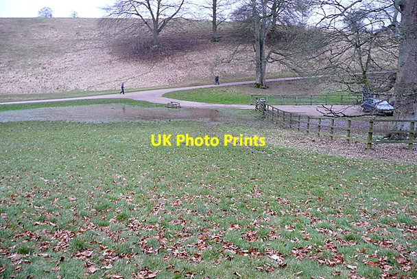 Photo 6"x4" Footpath at the north end of Queen Pool Woodstock\/SP4416 c2013