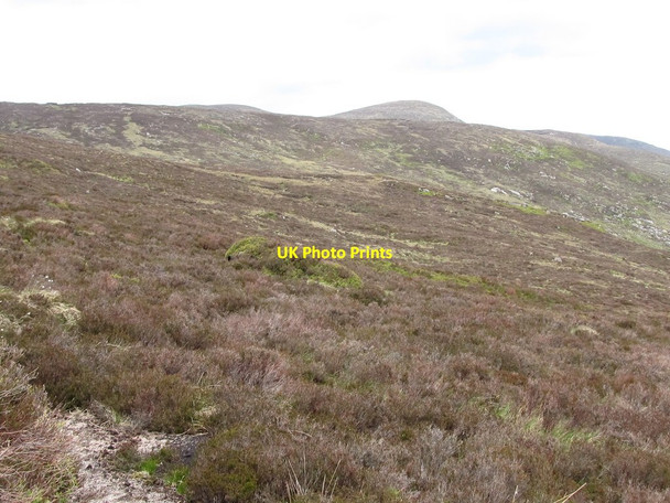 Photo 6"x4" Shoulder above cliff face overlooking the lower Red Moss Valley Attical c2011