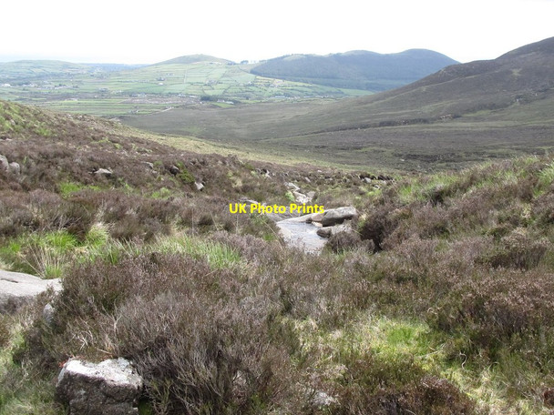 Photo 6"x4" Descending towards the Aughnaleck River Attical c2011
