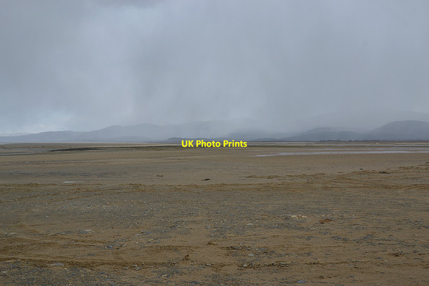 Photo 6"x4" A bleak Dyfi estuary Ynys Tachwedd\/SN6093 c2013