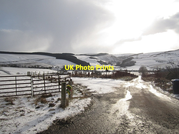Photo 6"x4" Road to Hoardwheel Preston\/NT7957 c2013
