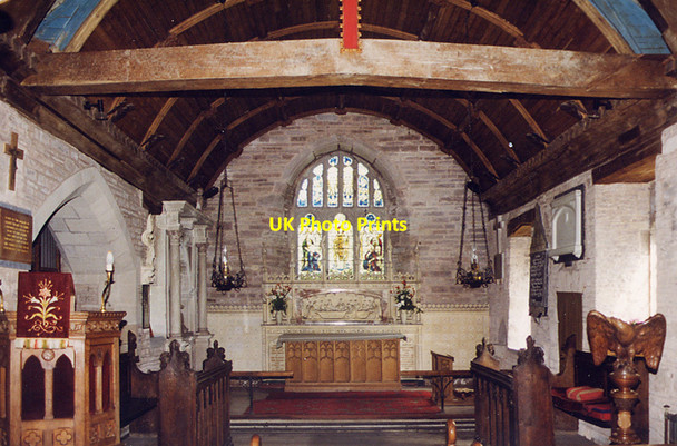 Photo 6"x4" St Faith, Bacton - Chancel Bacton\/SO3632 c1998