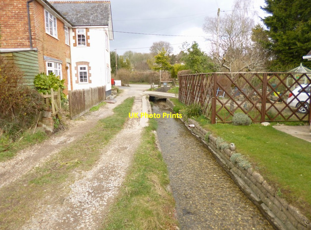 Photo 6"x4" Cheselbourne, brook Cheselbourne c2013