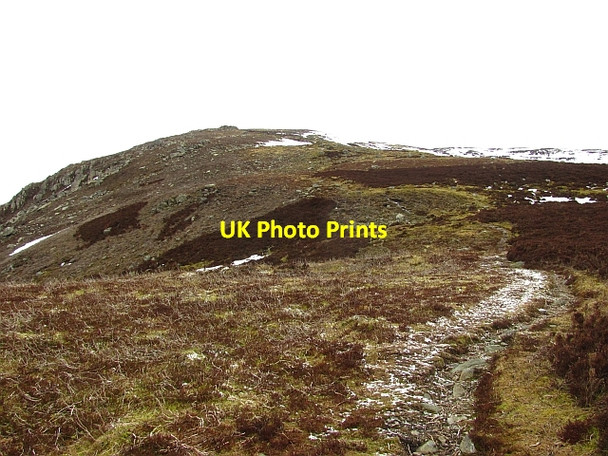 Photo 6"x4" Ridge, Choinneachain Hill Choinneachain Hill c2013