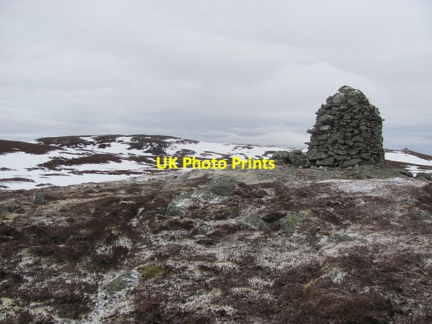 Photo 6"x4" Cairn on Choinneachain Hill Choinneachain Hill c2013