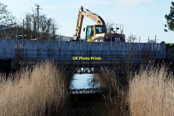 Photo 6"x4" New bridge across Afon y Glyn at Ynys Llanfihangel-y-traethau c2013