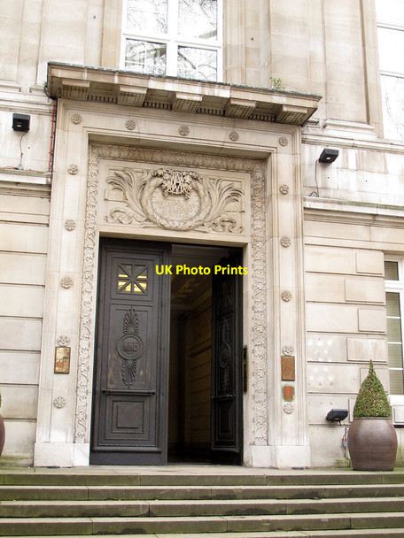 Photo 6"x4" Entrance to the former MWB headquarters London c2013
