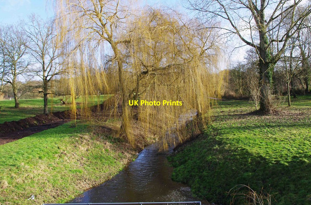 Photo 6"x4" Blake Brook, Springfield Park, Kidderminster Kidderminster c2013