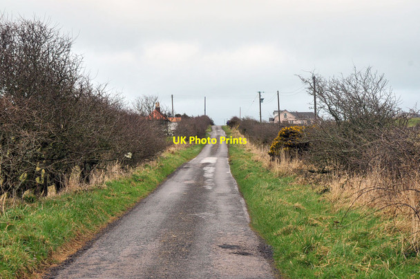 Photo 6"x4" Minor road near Kilbride Mill Park c2013