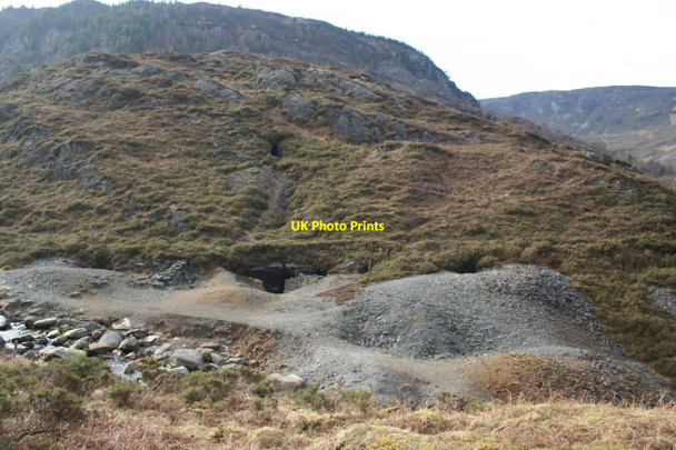 Photo 6"x4" Bryn Cenhadon Mine below Llyn Geirionydd Trefriw c2013