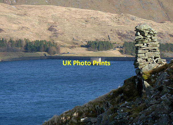 Photo 6"x4" A cairn at Long Knowe Craigierig c2013