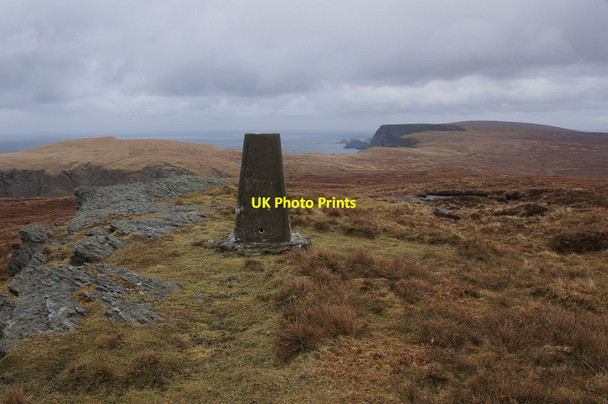 Photo 6"x4" Looking north from Libbers Hill Burrafirth c2013