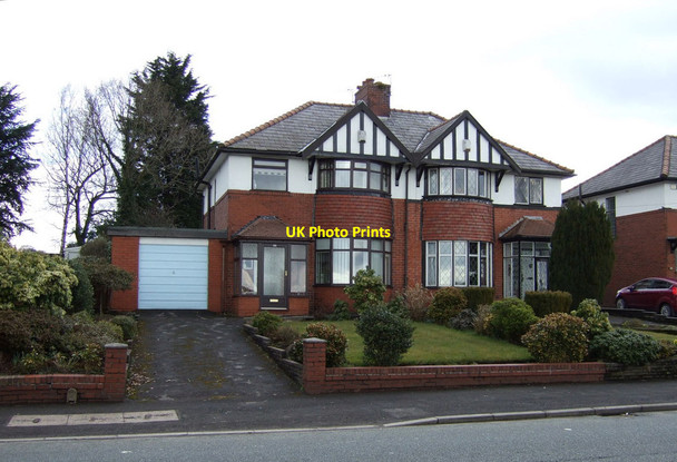 Photo 6"x4" Houses on New Bury New Road Little Lever c2013