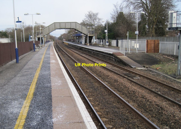 Photo 6"x4" Lenzie railway station, Dunbartonshire Kirkintilloch c2010