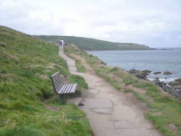 Photo 6"x4" South West Coast path on St Ives Head St Ives\/SW5140 c2008