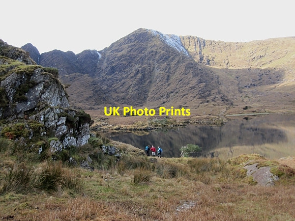 Photo 6"x4" Crag and Lake Glencar\/V7284 c2013