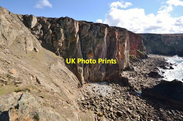 Photo 6"x4" Cligga Head Endogreisen Trevellas c2013 P1