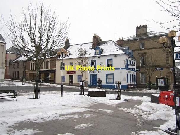 Photo 6"x4" Market Square, Duns Duns c2013 P1