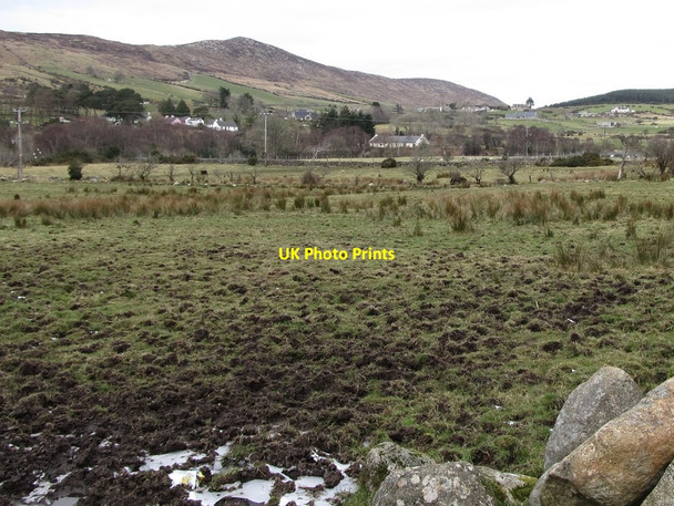 Photo 6"x4" Grazing land between the Newtown Road and the Kilbroney River Rostrevor c2013