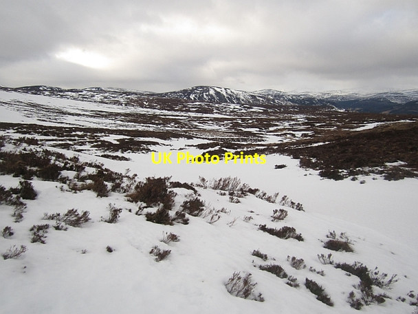 Photo 6"x4" Moorland, Allt Lochan nan Eun Allt a' Choire Dhuibh\/NO2086 c2013