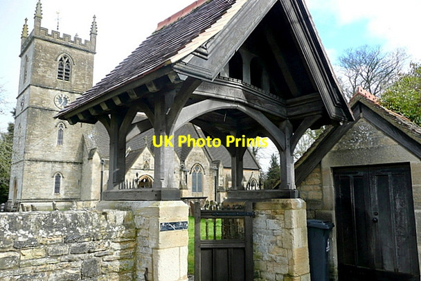 Photo 6"x4" Bladon church Woodstock\/SP4416 c2013 P1