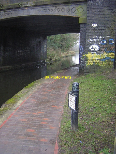 Photo 6"x4" Worcester and Birmingham Canal at University Station Bournbrook c2013 P1