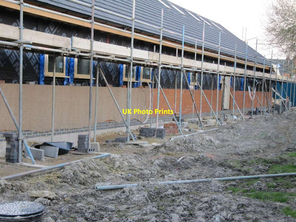 Photo 6"x4" Partly bricked Cholsey c2013