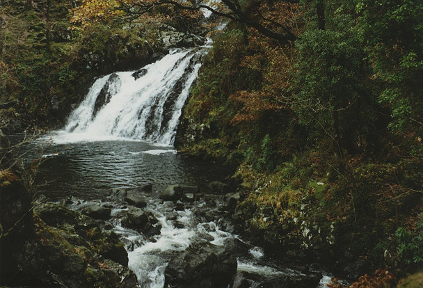 Photo 6"x4" Rhaeadr Du Ganllwyd\/SH7224 c1991