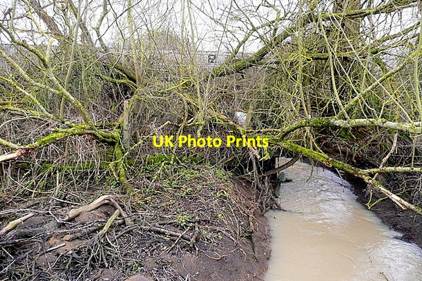 Photo 6"x4" Drain under the railway line Kidlington c2013
