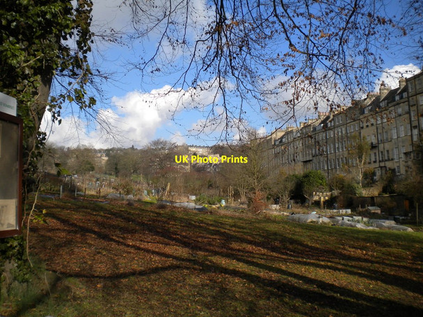 Photo 6"x4" Allotment gardens behind Marlborough Buildings, Bath Bath\/ST7464 c2010