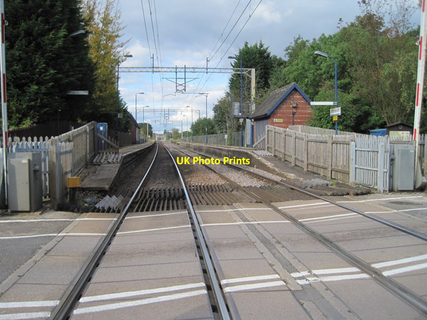 Photo 6"x4" Barlaston & Tittensor railway station (site), Staffordshire Barlaston c2012