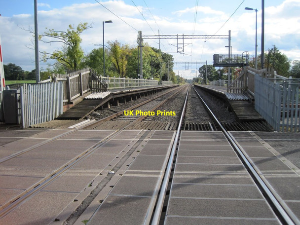 Photo 6"x4" Wedgwood railway station (site), Staffordshire Barlaston c2012
