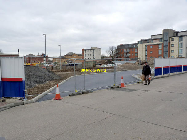 Photo 6"x4" New roadway at Beeston Bus Station Beeston\/SK5236 c2013