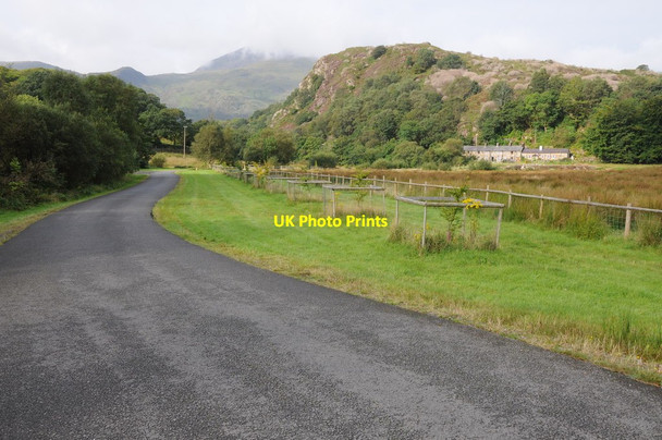 Photo 6"x4" Driveway to Cae Du Campsite Beddgelert c2012