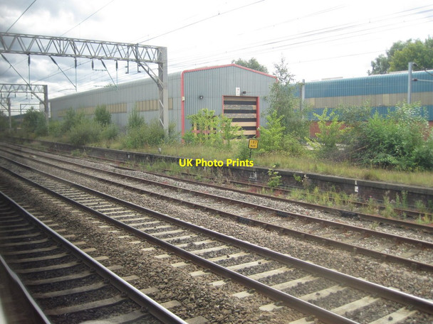Photo 6"x4" Longsight railway station (site) Longsight c2011