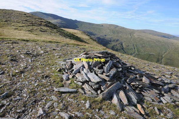 Photo 6"x4" Cairn on Pen yr Helgi Du Bwlch y Tri Marchog c2012