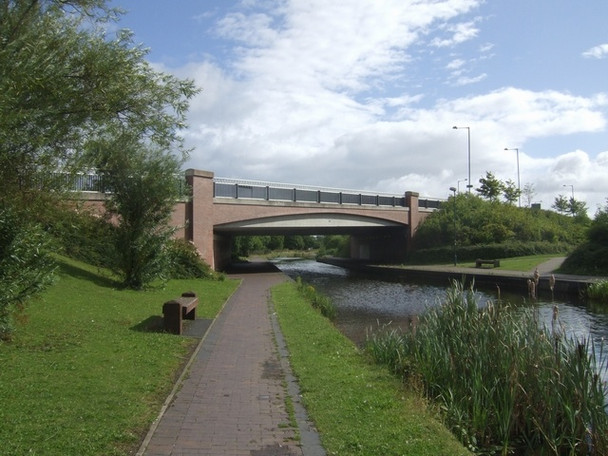 Photo 6"x4" Wyrley & Essington Canal - Heath Town Bridge Wolverhampton c2008