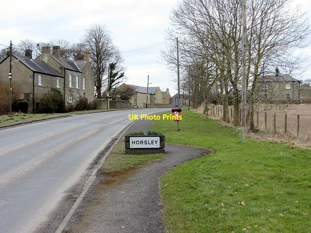 Photo 6"x4" Hexham Road east of Horsley Horsley\/NZ0966 c2013
