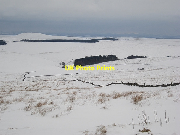 Photo 6"x4" Deep snow, Lammermuir Hills Cranshaws c2013
