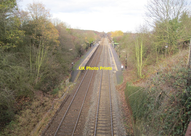 Photo 6"x4" Wootton Wawen railway station Wootton Wawen c2011