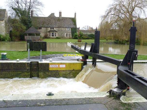 Photo 6"x4" Water Newton Lock Water Newton c2012 P1