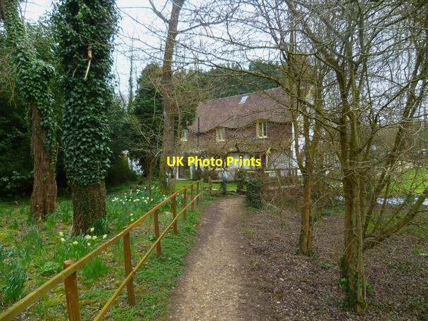 Photo 6"x4" Itchen Way (134) Abbots Worthy c2013