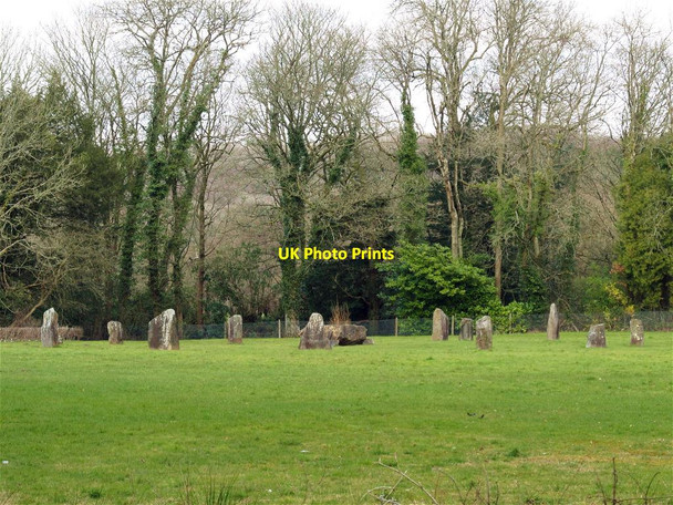 Photo 6"x4" Llandeilo Eisteddfod Gorsedd Stones Ffairfach c2013
