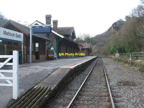 Photo 6"x4" Matlock Bath railway station, Derbyshire Matlock c2009