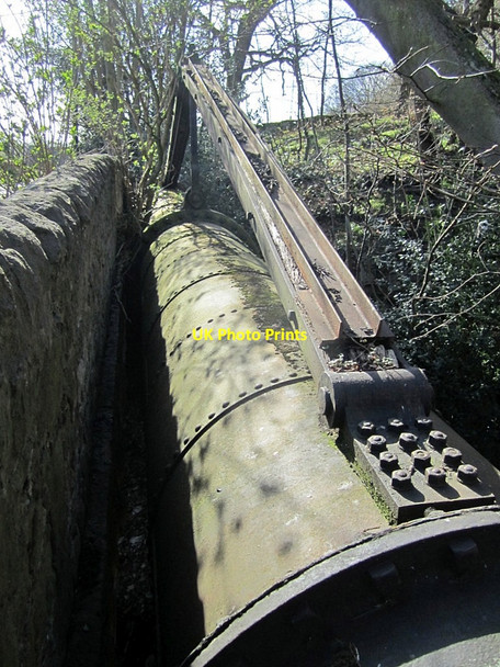 Photo 6"x4" Large water pipe near Close Lea Houghton\/NZ1266 c2011