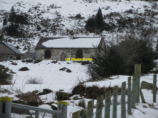 Photo 6"x4" Boarded up former shepherd's cottage in the Spinkwee Valley Newcastle\/J3732 c2013