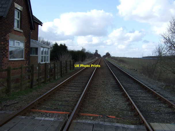 Photo 6"x4" Railway heading north. Ulceby Skitter c2013