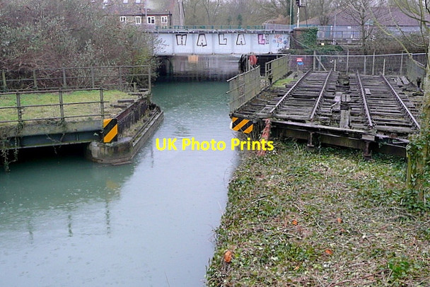 Photo 6"x4" Swing bridge north of Oxford station Oxford\/SP5106 c2013