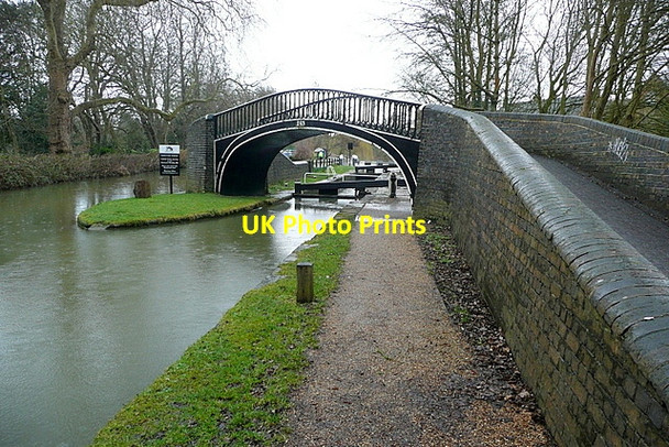 Photo 6"x4" Isis Lock and Bridge Oxford\/SP5106 c2013