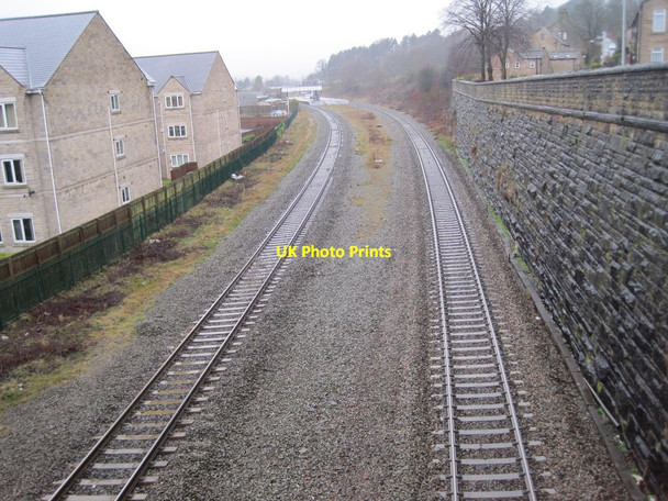 Photo 6"x4" Chinley 1st railway station (site) Chinley c2012